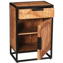 67x62x42 Kommode mit Schublade & Tür - Evradon^Wohnen New