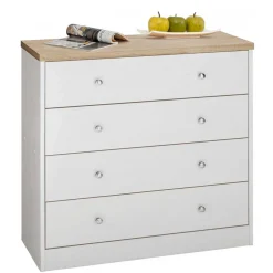 80x80x35 Kommode mit vier Schubladen - Nudion^Wohnen Clearance