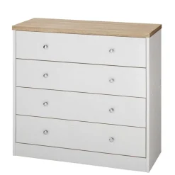 80x80x35 Kommode mit vier Schubladen - Nudion^Wohnen Clearance