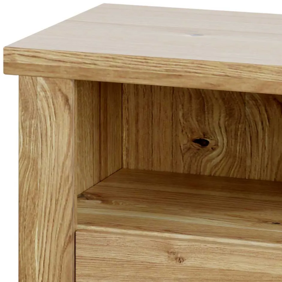 60x71x44 Kommode mit zwei Schubladen & Fach - Zamron^Wohnen Online