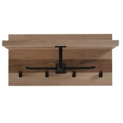 50x25x30 Kompakte Hängegarderobe aus Balkeneiche - Alsbetas^Wohnen Sale