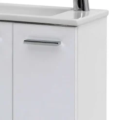 Wohnen 50x60x25 Komplett-Waschtisch in Weiß - Ernossi