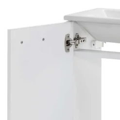 Wohnen 50x60x25 Komplett-Waschtisch in Weiß - Ernossi