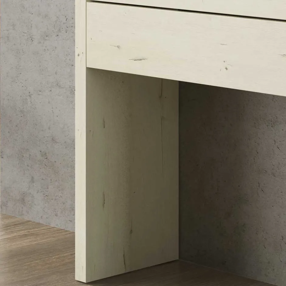 Wohnen 87x145x29 Konsolentisch & Spiegel Set - Inegrados (vierteilig)