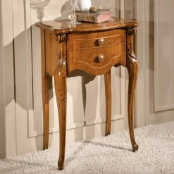 52x79x34 Konsolentisch Kommode in Nussbaum - Carlenna^Wohnen New