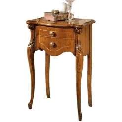 52x79x34 Konsolentisch Kommode in Nussbaum - Carlenna^Wohnen New