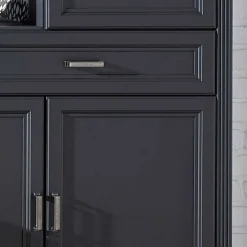 Wohnen 93x150x42 Landhaus Hochkommode mit LED - Thumbs