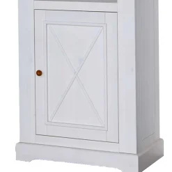 79x200x42 Landhaus Regal mit Tür & 3 Fächern - Envicron^Wohnen Best