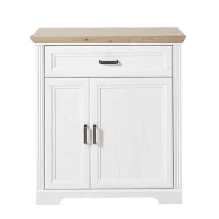 Wohnen 93x102x41 Landhaus Schuhschrank mit Schublade - Nurelcas