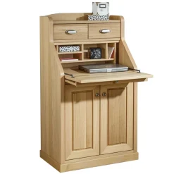 70x120x45 Landhaus Sekretär in Eiche - Mapilia^Wohnen Clearance