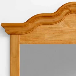 Wohnen 90x120x10 Landhaus Spiegel mit Holzrahmen - Ulderan