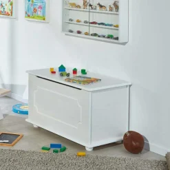 89x53x47 Landhaus Truhe in Weiß - Vaslui^Wohnen Hot