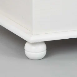 89x53x47 Landhaus Truhe in Weiß - Vaslui^Wohnen Hot