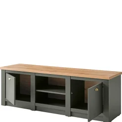 Wohnen 152x51x45 Landhaus TV Board in Graugrün - Eylan