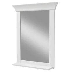 Wohnen 65x85x14 Landhausspiegel in Weiß - Satumare