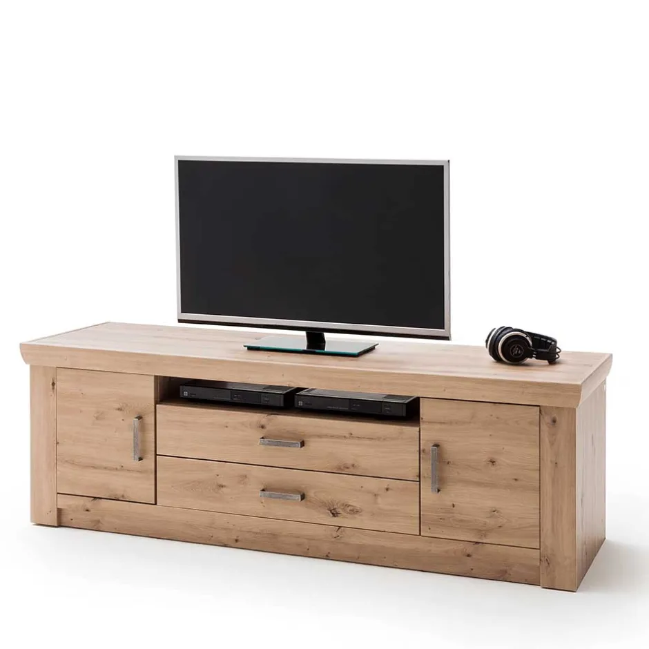 Wohnen 180x60x55 Lowboard für Fernseher aus MDF - Wykina