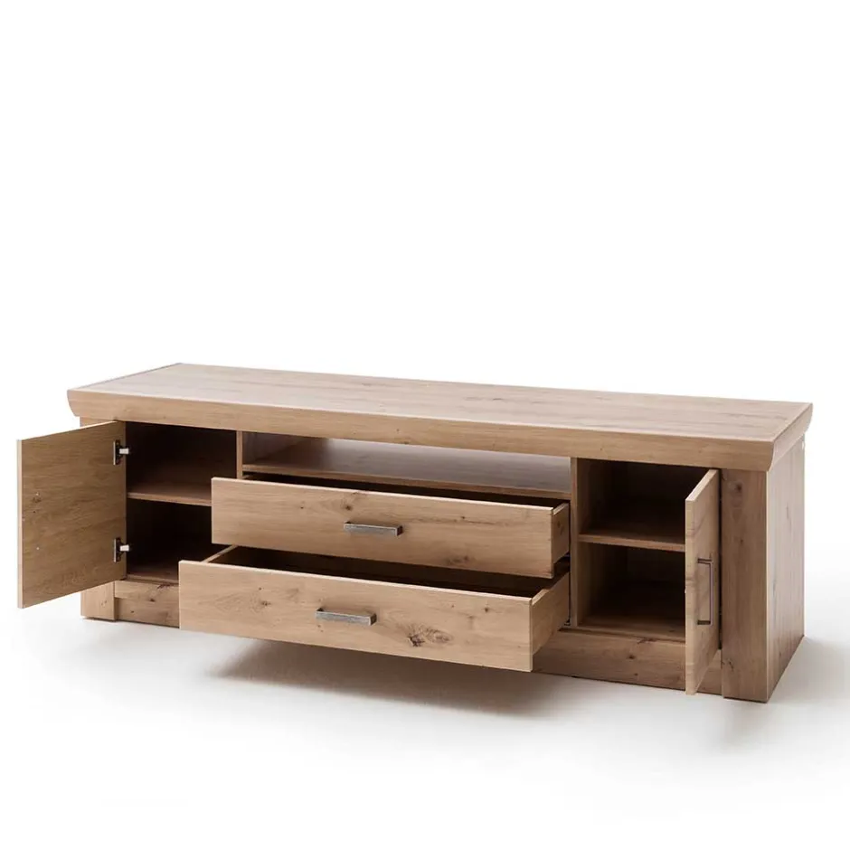 Wohnen 180x60x55 Lowboard für Fernseher aus MDF - Wykina