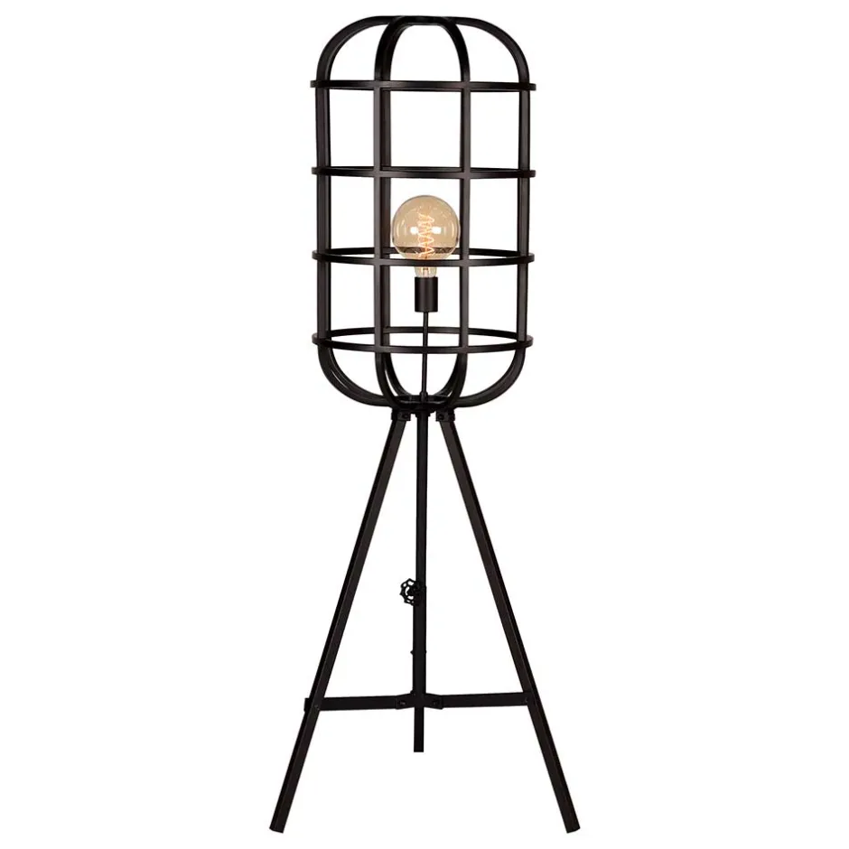 Wohnen 50x145x50 Metall-Stehleuchte im Industrial Style - Tracy