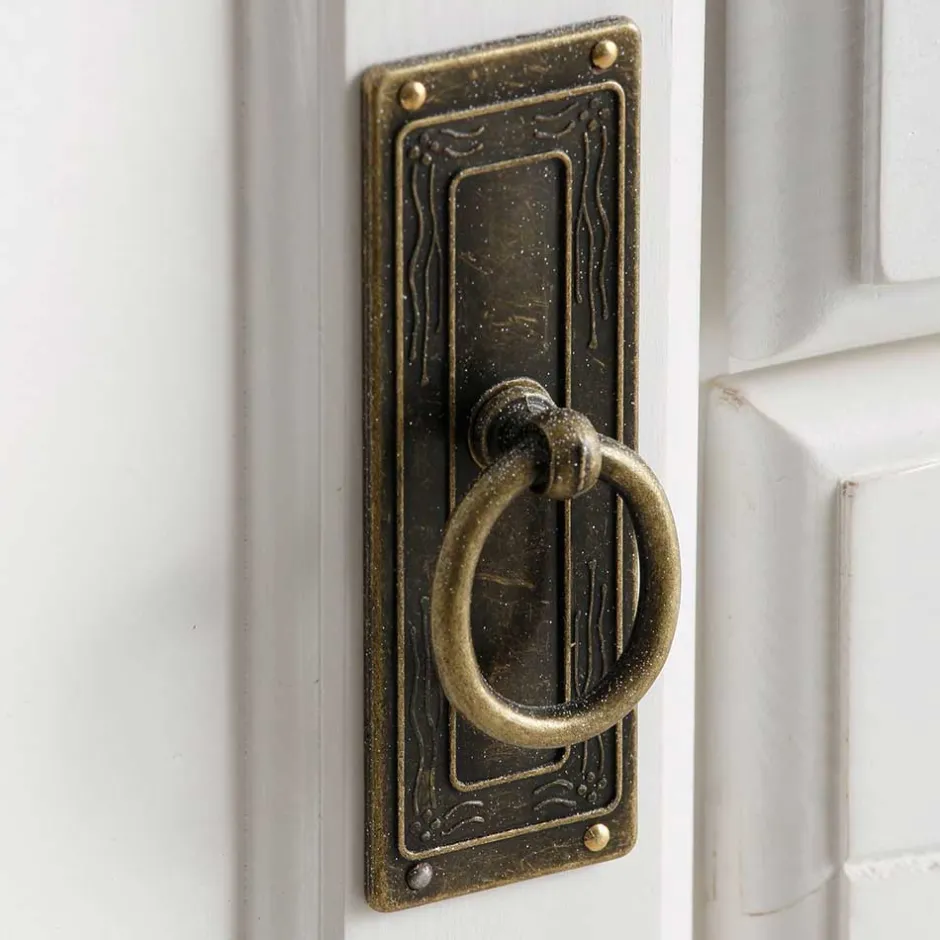 Wohnen 180x84x84 Moderne Anrichte in Weiß & Honig - Brasivon