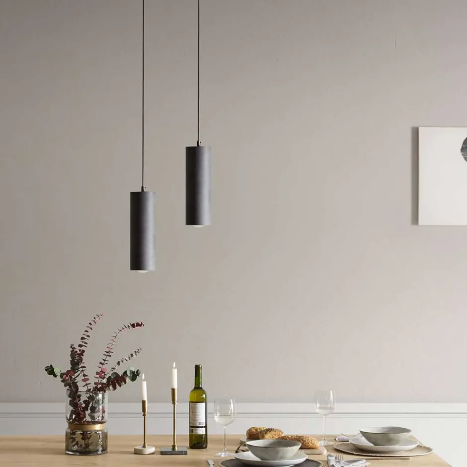 10x30x10 Moderne Hängeleuchte in Grau - Vattaru^Wohnen Hot