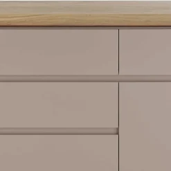150x86x40 Moderne Kombi-Kommode in Taupe - Anja^Wohnen Hot