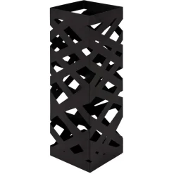 Wohnen 16x48x16 Moderner Schirmständer in Schwarz - Rigunac