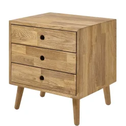 Wohnen 42x45x35 Nachtkommode aus Eiche massiv - Kopiana