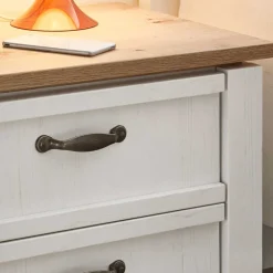 62x50x41 Nachtkommode im Landhausstil - Malvissa^Wohnen Best