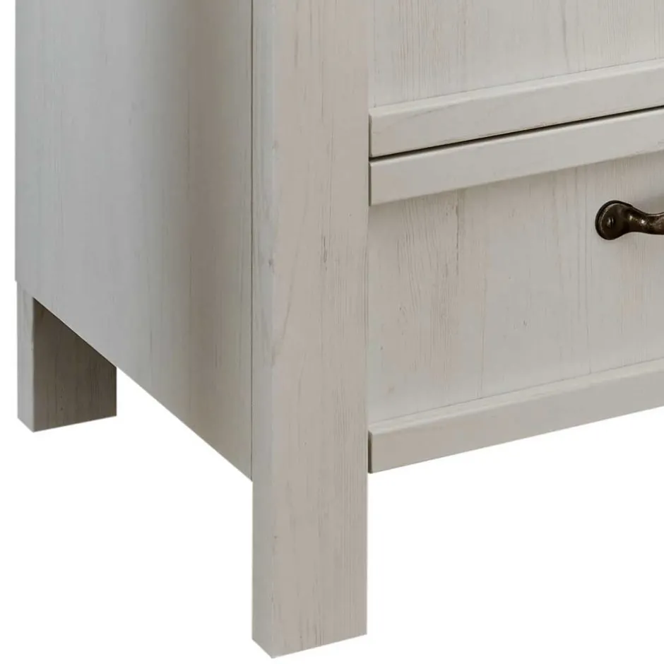 62x50x41 Nachtkommode im Landhausstil - Malvissa^Wohnen Best