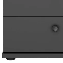 Wohnen 50x57x36 Nachtkommode in Dunkelgrau - Mataram