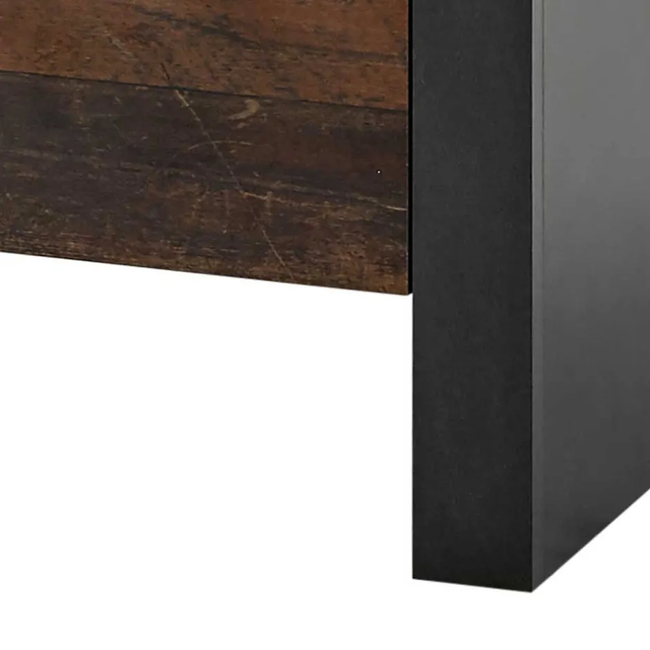 Wohnen 55x45x43 Nachtkommode mit Wangengestell - Timuras