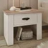 58x45x40 Nachtkonsole mit Schublade - Nedita^Wohnen New