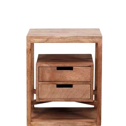 Wohnen 45x55x35 Nachttisch aus Holz - Etersa