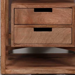 Wohnen 45x55x35 Nachttisch aus Holz - Etersa