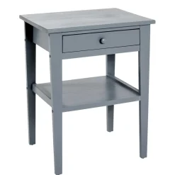 Wohnen 46x60x35 Nachttisch mit Schublade & Ablageboden - Vertes
