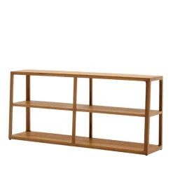 Wohnen 180x81x40 Offenes Standregal mit vier Fächern - Mercana