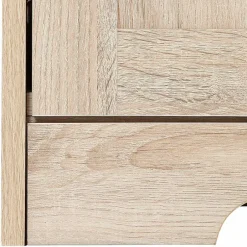 Wohnen 81x116x39 Officeschrank Sekretär in Eiche Dekor - Rienva