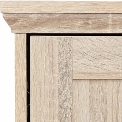 Wohnen 81x116x39 Officeschrank Sekretär in Eiche Dekor - Rienva