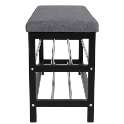 Wohnen 100x50x34 Polsterbank mit 2 Schuhablagen - Reddi