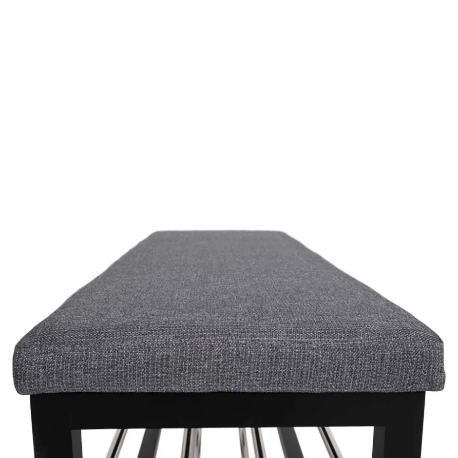 Wohnen 100x50x34 Polsterbank mit 2 Schuhablagen - Reddi