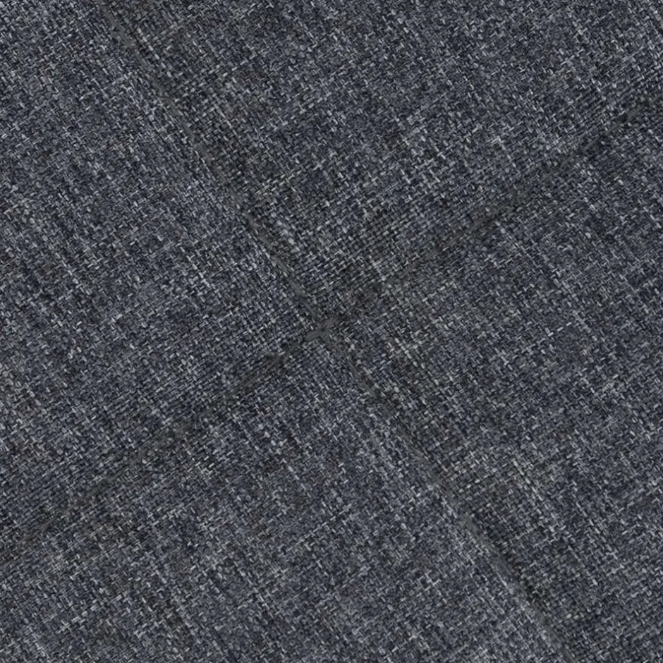 32x47x32 Polsterhocker in Anthrazit Stoff - Zoom^Wohnen Best