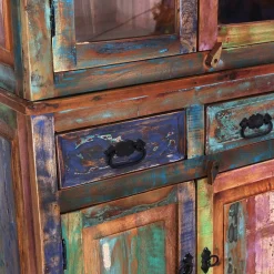 160x190x40 Recyclingholz Anrichte im Shabby Chic - Jamaica^Wohnen New