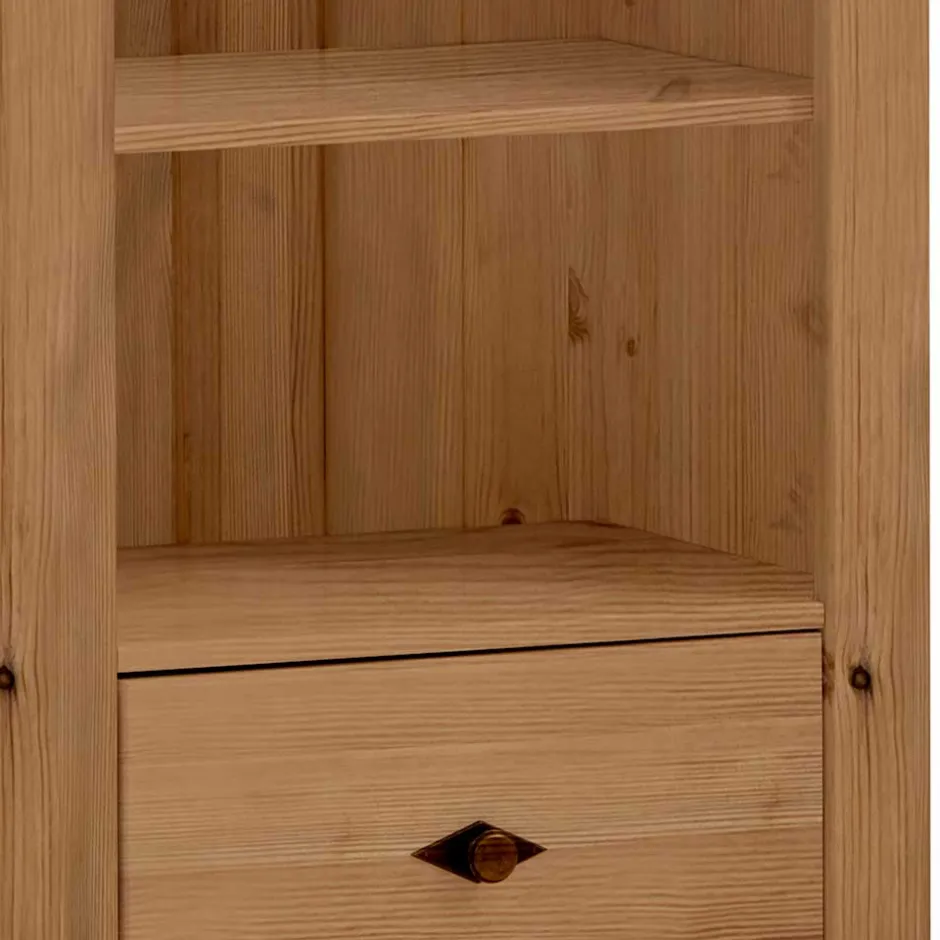 66x203x46 Regal in Kiefer Laugenfarben - Piatra^Wohnen Online