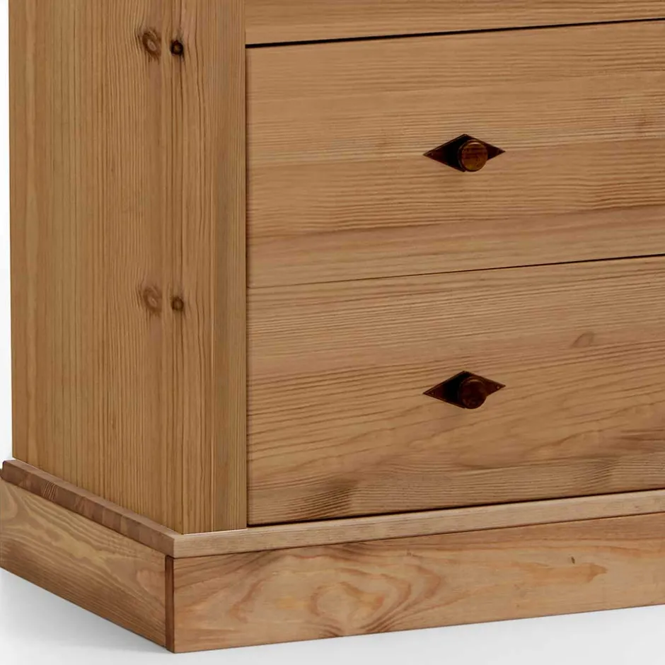 66x203x46 Regal in Kiefer Laugenfarben - Piatra^Wohnen Online