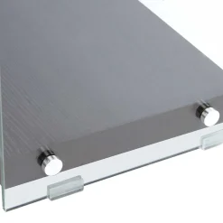 Wohnen 83x113x30 Regal in Walnussfarben MDF - Ucera