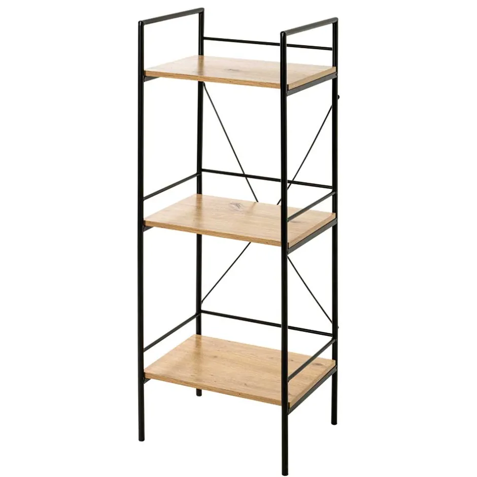 34x96x27 Regal mit drei Böden in Eiche - Cambossa^Wohnen