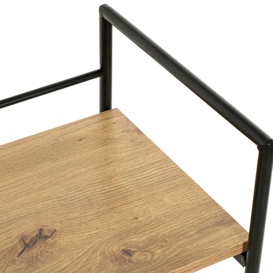 34x96x27 Regal mit drei Böden in Eiche - Cambossa^Wohnen