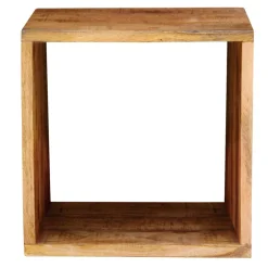 44x44x33 Regalwürfel aus Akazie Massivholz - Lindos^Wohnen Clearance
