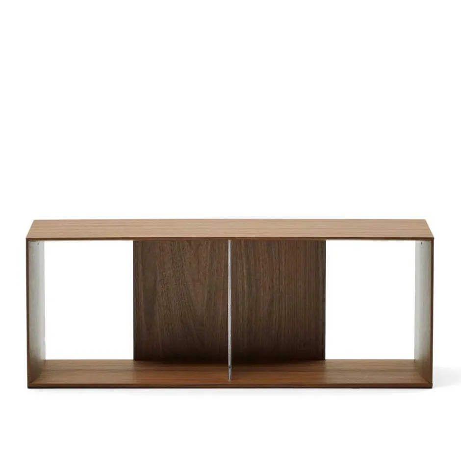 101x38x30 Regel Element in Nussbaum Furnier - Lician^Wohnen Sale