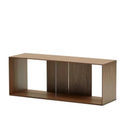 101x38x30 Regel Element in Nussbaum Furnier - Lician^Wohnen Sale